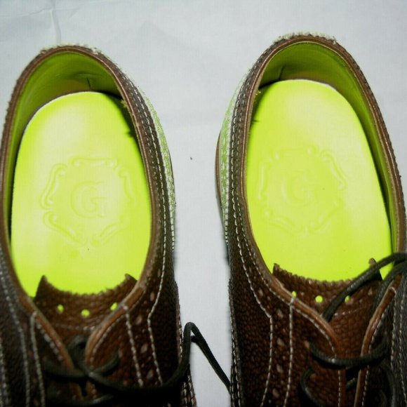 Grenson Archie Commando Goodyear Brown Neon Wingtip Brogue 8G NWOB main image 10